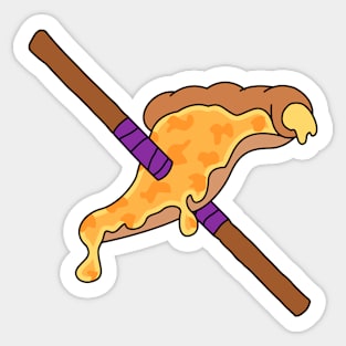 Cheese  Ninja Slice Sticker